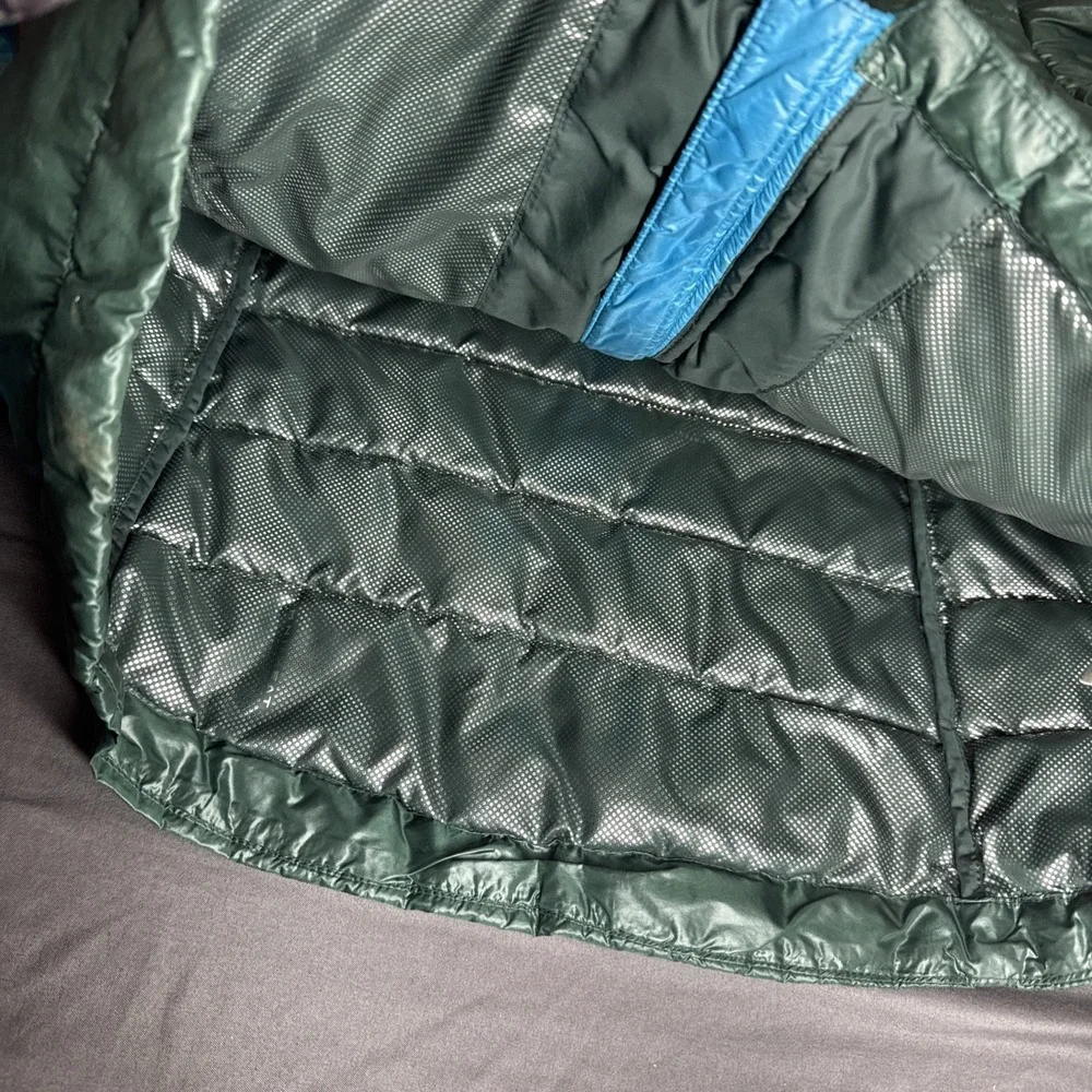 Columbia Jacket Womens S Green Thermal Coil Interchange Puffer Lightweight Ski‎